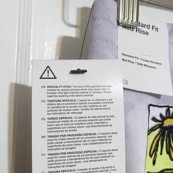 NIKE purple Tie-dye Standard fit mid rise size 2X Creativity sweatpants NEW - Picture 6 of 11